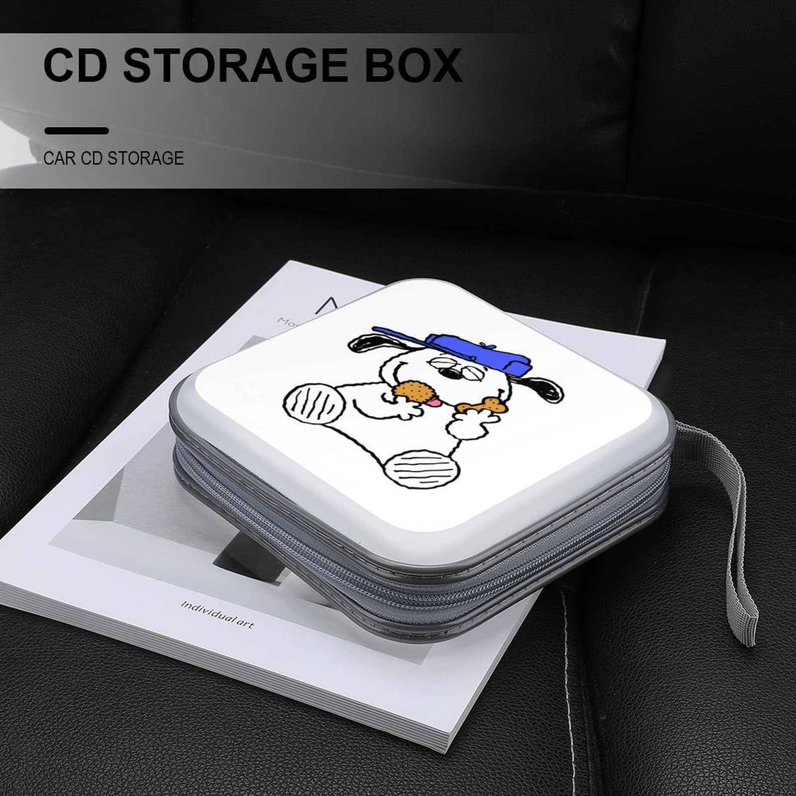 Amazon.co.jp: CDケース スヌーピー オラフ ディスクケース DVDケース